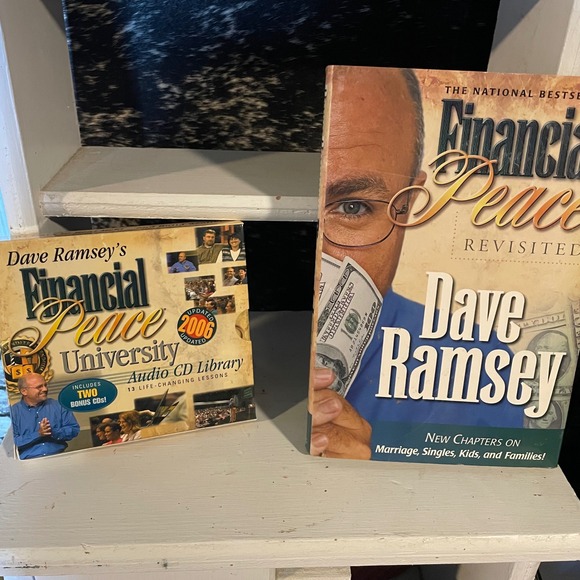 Dave Ramsey Financial Peace University CD Audio Book‎ and Financial Peace Book - Picture 1 of 5